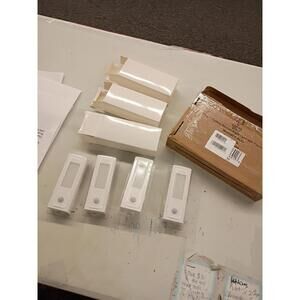 Set of 4 living glow nightlights with flashlight, new, color morphing